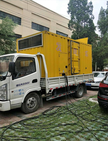 宝安发电车出租-柴油发电机组排烟系统设计要求及其考虑因素